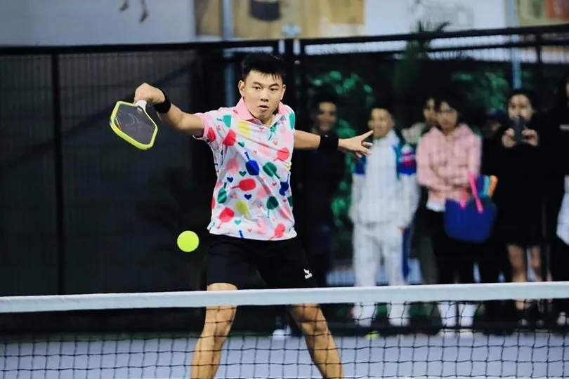 Các tay vợt sẽ có cơ hội thi đấu 5 nội dung môn pickleball Đại hội thể thao toàn quốc lần thứ X-2026. Ảnh: NGUYỄN ĐẠT