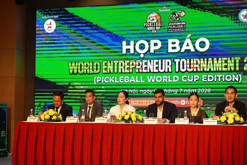 Các nội dung của giải World Entrepreneur Tournament 2026 đã được công bố. Ảnh: PHẠM HOÀNG