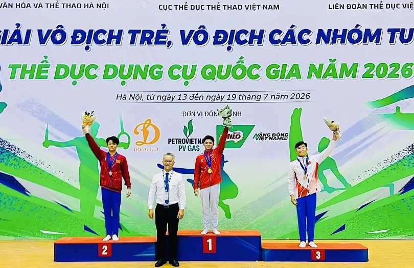 VĐV đã thi đấu giành được các kết quả tốt tại giải vô địch trẻ, nhóm tuổi quốc gia 2026 ở Hà Nội. Ảnh: MINH SANG