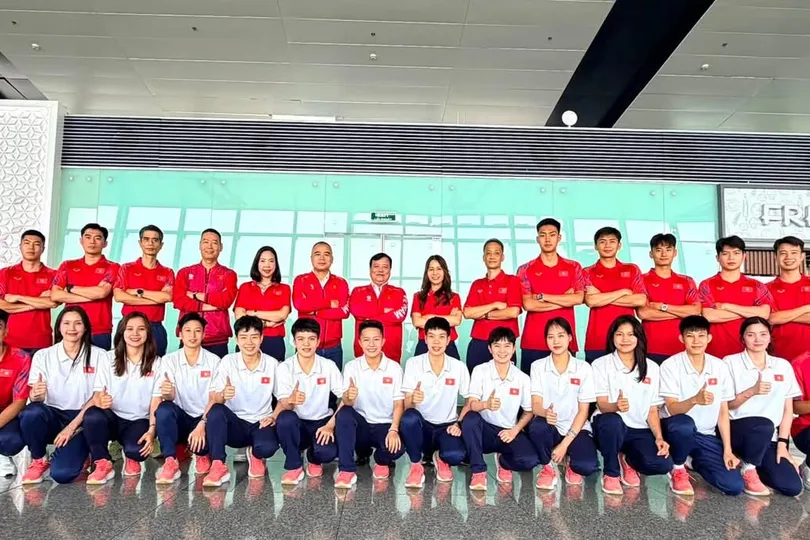 Đội tuyển cầu mây Việt Nam tham dự giải vô địch thế giới 2026. Ảnh: THÁI XUÂN