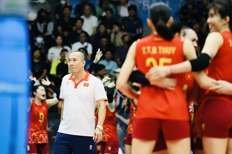 HLV Nguyễn Tuấn Kiệt là người chịu áp lực chính về chuyên môn ở ASIAD 20 sắp tới. Ảnh: DŨNG PHƯƠNG