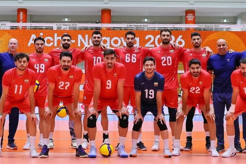 Đội nam Iran giành HCV tại ASIAD 20. Ảnh: AINAGOC