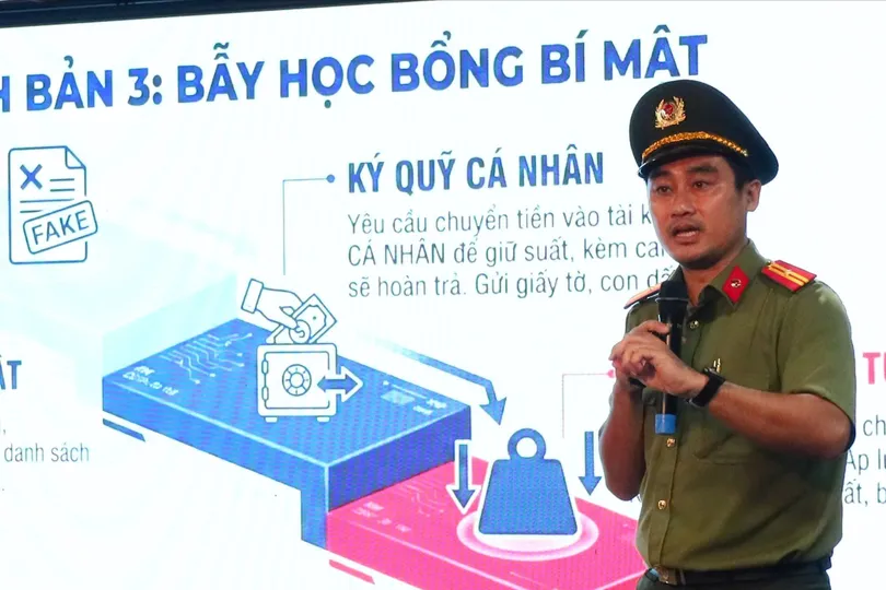 Giúp sinh viên nhận diện bẫy lừa đảo trên không gian mạng