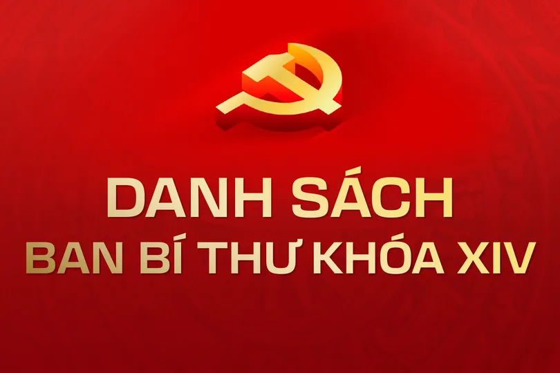 Danh sách Ban Bí thư khóa XIV