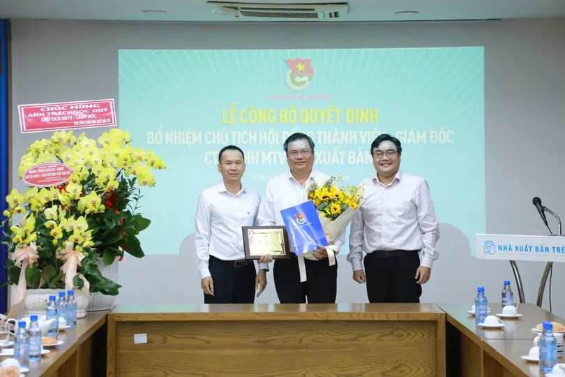 Ông Thái Ngọc Quý được bổ nhiệm Chủ tịch HĐTV kiêm Giám đốc Nhà xuất bản Trẻ