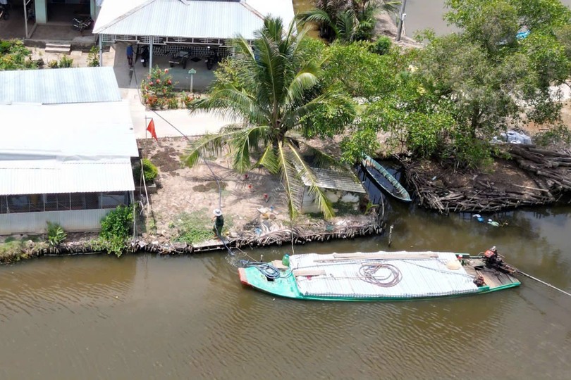 Mekong Delta activates backup wells, public water points to ensure supply