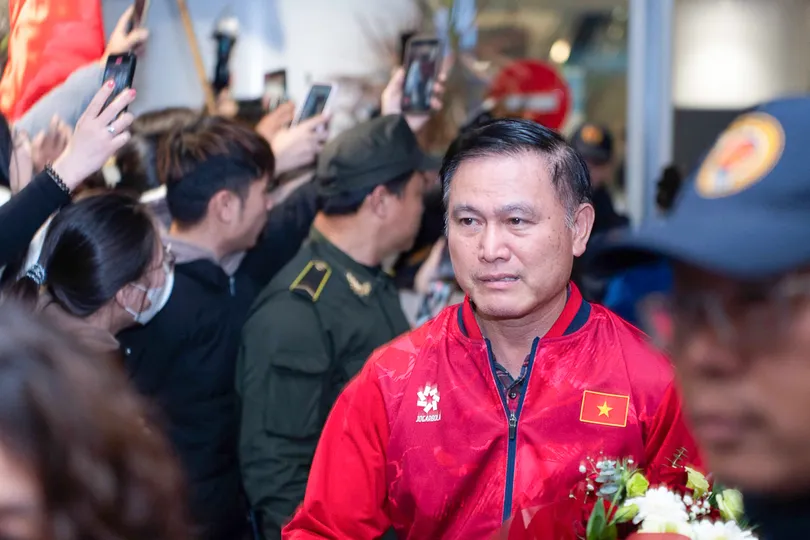 Phó Chủ tịch VFF Trần Anh Tú, trưởng đoàn U23 Việt Nam tại giải U23 châu Á 2026.