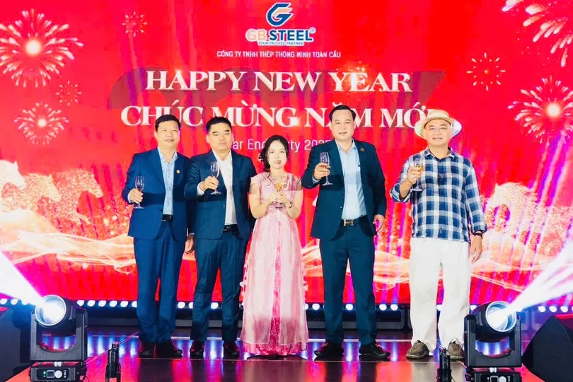 Ban Giám đốc GB Steel cùng chung vui với tập thể CB-CNV tại tiệc tất niên