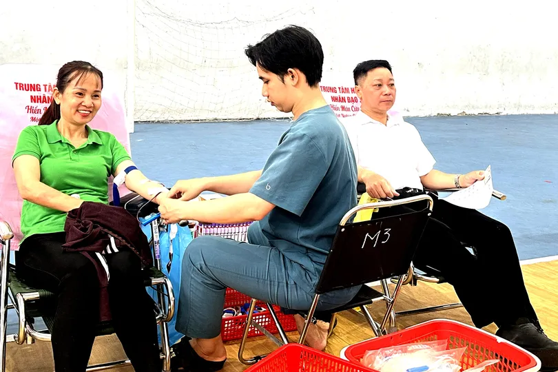 Phường Tân Thới Hiệp: Tổ chức Ngày hội hiến máu tình nguyện 