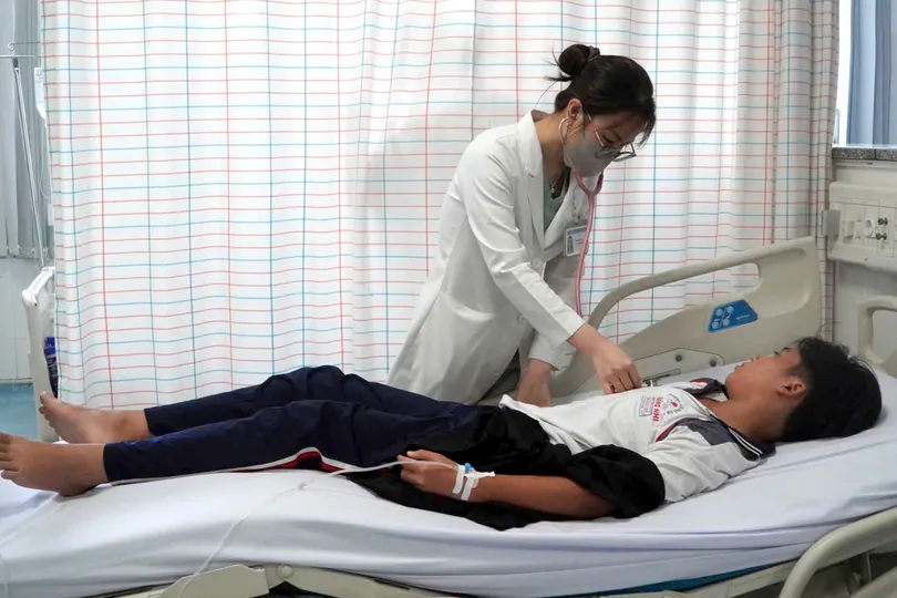 Bệnh nhân điều trị tại Bệnh viện Đa khoa Vũng Tàu.