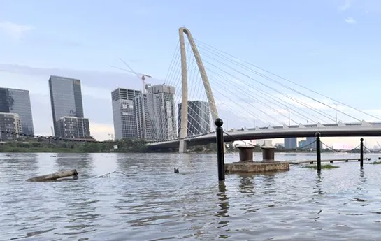 Nam bộ mưa tăng trở lại, nguy cơ ngập do kết hợp triều cường