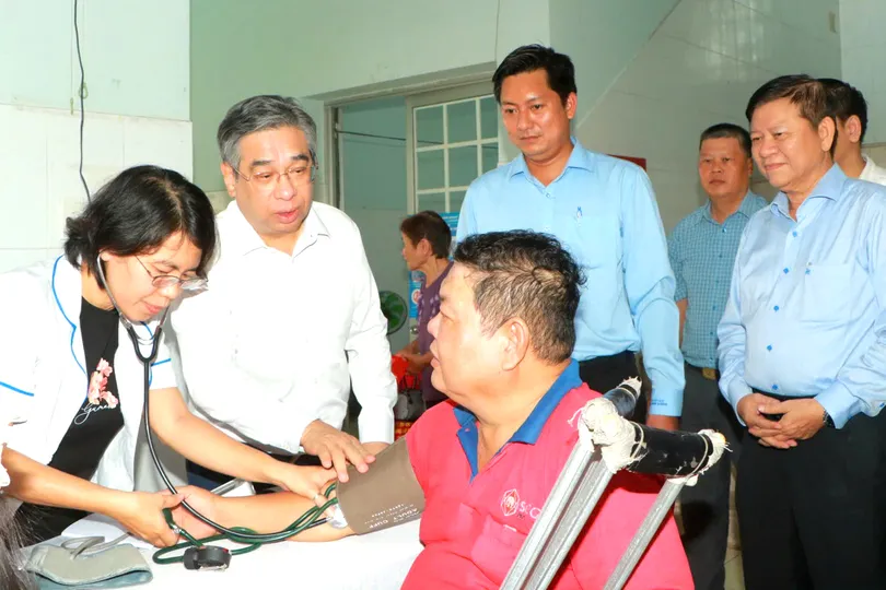 Phường Bình Dương ra mắt điểm chăm sóc sức khỏe và sinh hoạt người cao tuổi