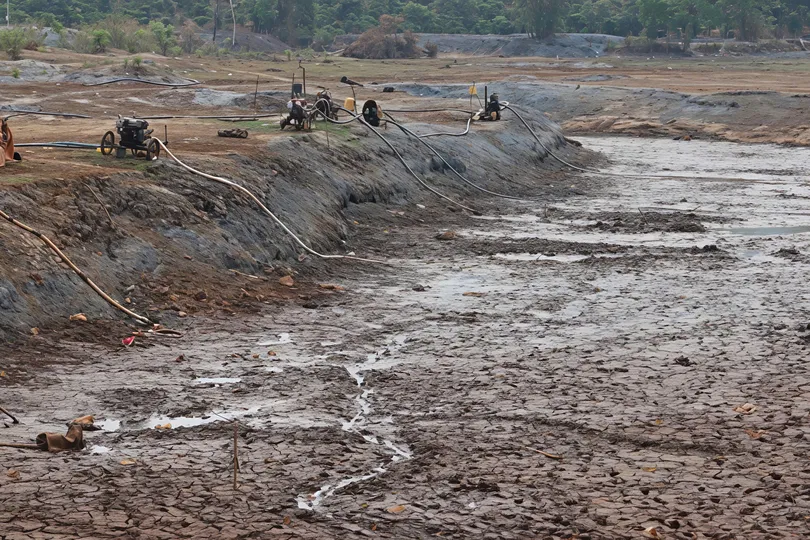 Gia Lai: Người dân “mót” nước cứu cây trồng