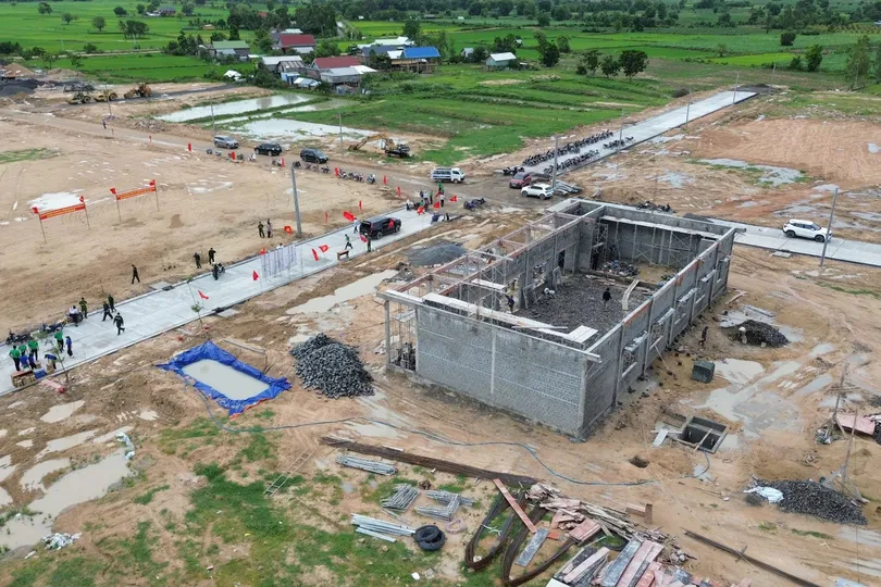 Tăng tốc thi công khu tái định cư vùng thiên tai phía Tây Gia Lai