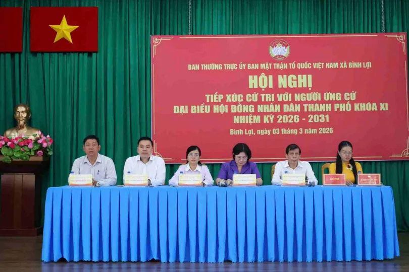 Cử tri xã Bình Lợi kiến nghị gỡ điểm nghẽn quy hoạch, tiếp sức sinh kế cho vùng ven 