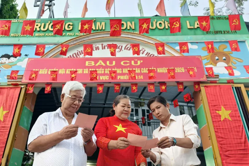 Hôm nay 15-3, gần 79 triệu cử tri thực hiện quyền công dân