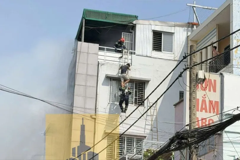 Hiện trường vụ cháy
