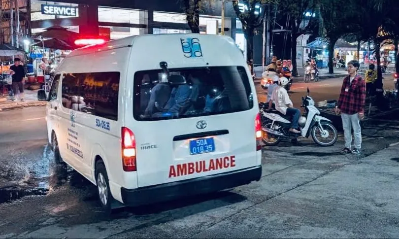 CSGT TPHCM kịp thời hộ tống xe chở tim hiến tặng cứu bệnh nhân