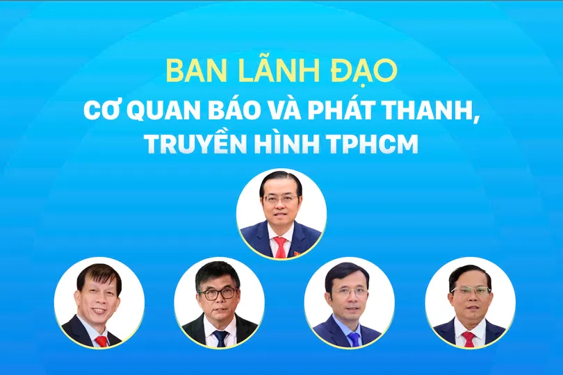 Ban lãnh đạo Cơ quan Báo và Phát thanh, Truyền hình TPHCM
