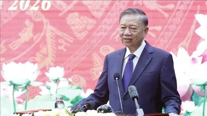 Tổng Bí thư, Chủ tịch nước Tô Lâm thăm, làm việc tại Học viện Kỹ thuật và Công nghệ an ninh (Bộ Công an)