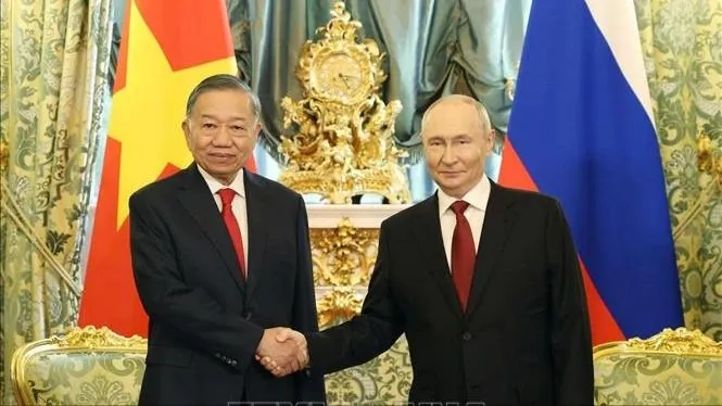 Tuyên bố chung về việc củng cố hơn nữa quan hệ Đối tác Chiến lược toàn diện Việt Nam - Nga trong giai đoạn mới