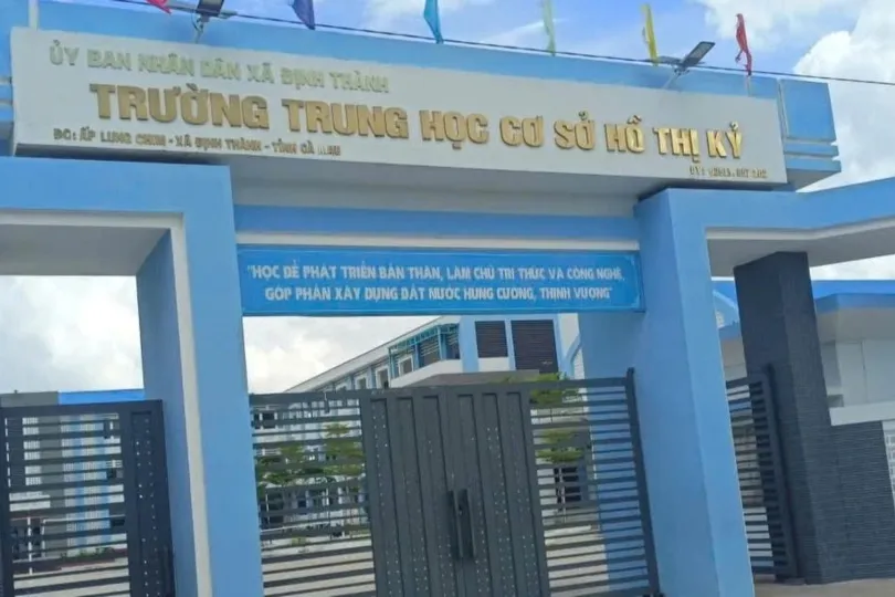 Cà Mau: Khởi tố vụ án lập quỹ trái phép tại Trường THCS Hồ Thị Kỷ
