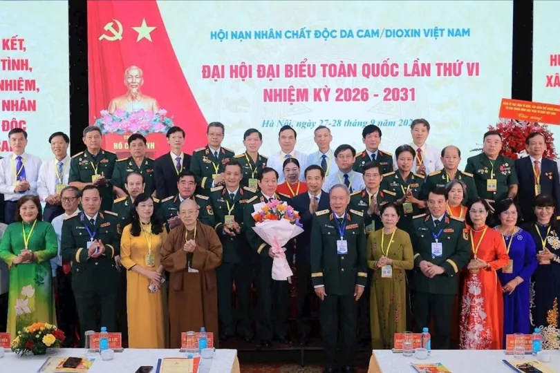 Ra mắt Ban Chấp hành Hội Nạn nhân chất độc da cam/dioxin Việt Nam lần thứ VI, nhiệm kỳ 2026-2031
