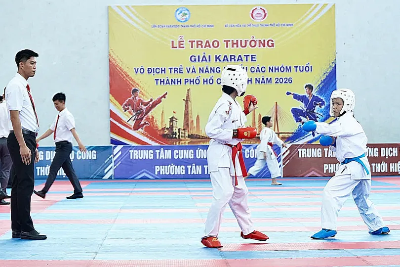 Các võ sĩ trẻ chuẩn bị chuyên môn kỹ lưỡng cho trận tranh tài