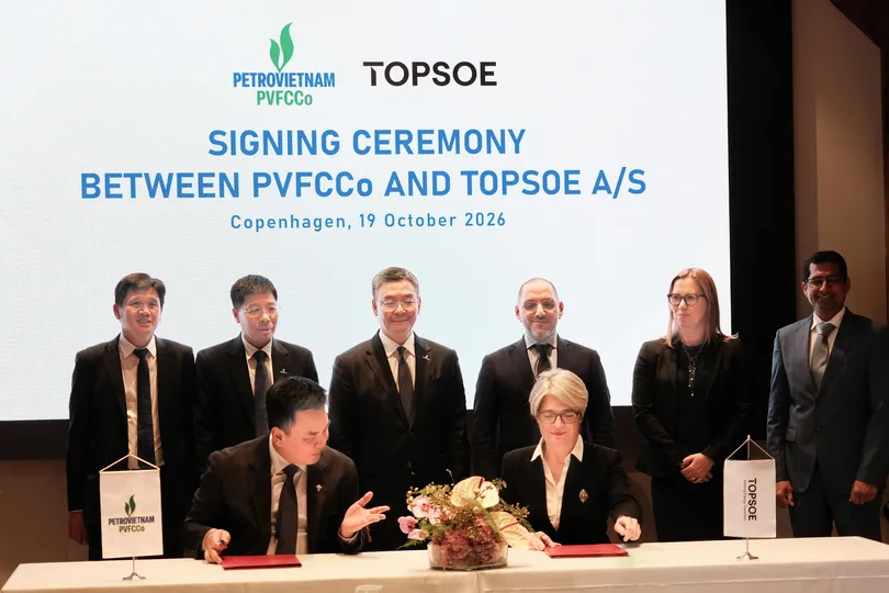 PVFCCo – Phú Mỹ mở rộng hợp tác với Topsoe