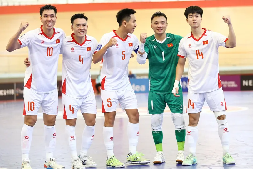 Đội tuyển futsal Việt Nam tham dự Giải futsal Đông Nam Á 2026 vào tháng 4 tới. ẢNH: AFC 
