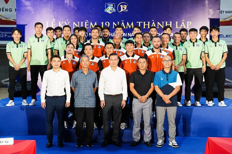 CLB futsal Thái Sơn Nam TPHCM khẳng định vị thế lá cờ đầu của futsal Việt Nam. ẢNH: NGUYỄN QUANG 