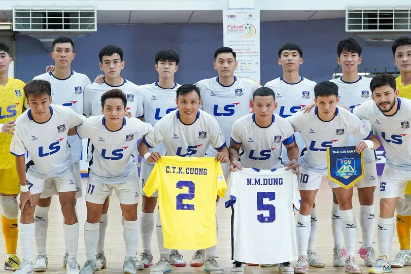 Thái Sơn Nam TPHCM nuôi tiếp hy vọng trong cuộc đua vô địch đến vòng đấu cuối cùng. ẢNH: TÂM HÀ 