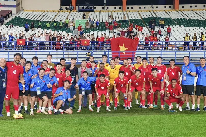 Đội tuyển Việt Nam khởi đầu thuận lợi tại FIFA ASEAN Cup 2026. ẢNH: TÂM HÀ