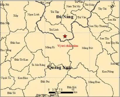 第五次地震震中分布图。