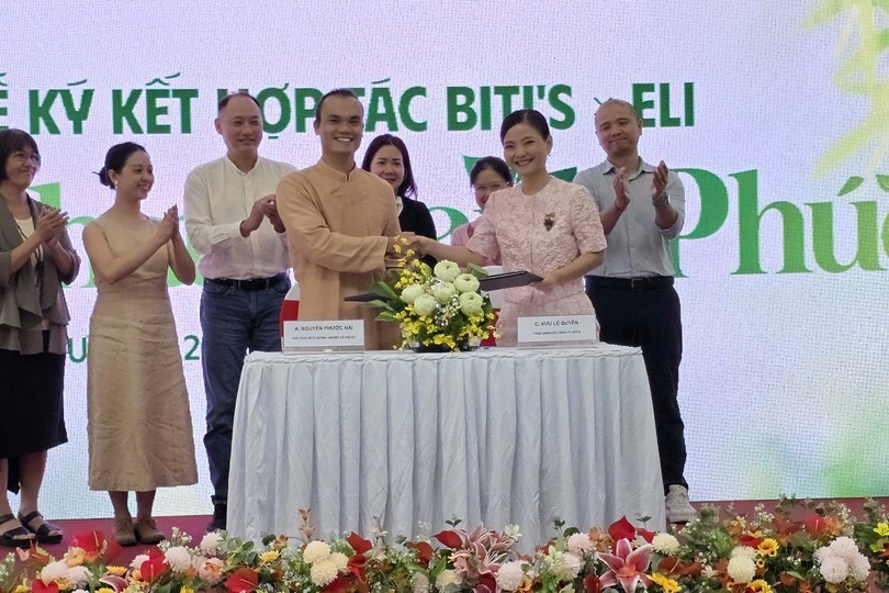 平仙日用品制作有限公司（Biti’s）与欧亚幸福与福祉学习研究院（ELI）举行合作备忘录签署仪式。
