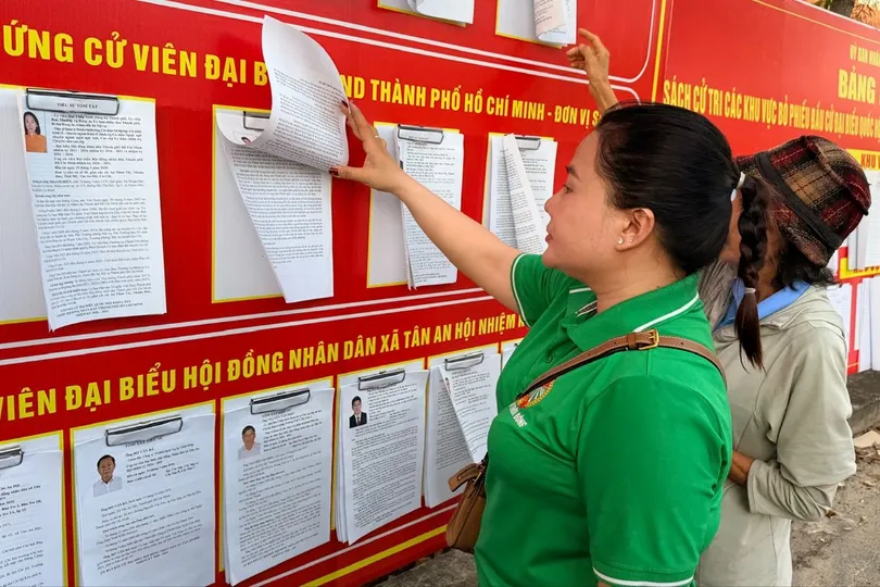 Gửi niềm tin vào những nữ ứng cử viên