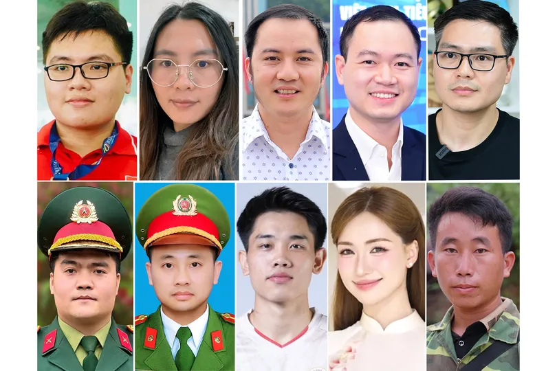 10 gương mặt trẻ Việt Nam tiêu biểu năm 2025