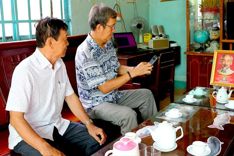 Xã Phú Hựu (Đồng Tháp): Hơn 2.000 đảng viên treo ảnh Bác Hồ trang trọng trong nhà