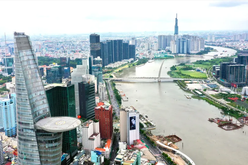 Không gian đô thị hiện đại dọc sông Sài Gòn, phường Sài Gòn, TPHCM