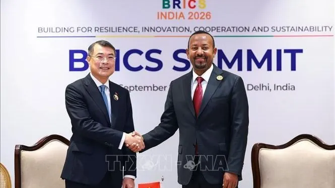 Thủ tướng Lê Minh Hưng kết thúc chuyến tham dự Hội nghị thượng đỉnh BRICS lần thứ 18