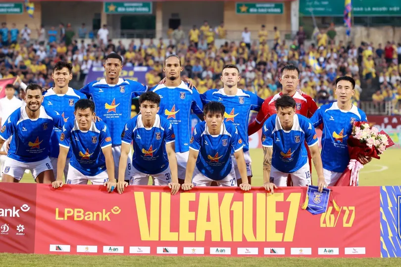 Bắc Ninh đã có trận đầu tiên tại V-League. ẢNH: XUÂN THỦY 