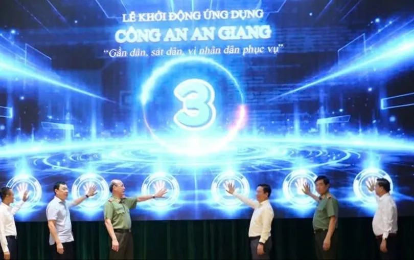 Ra mắt ứng dụng Công an An Giang, thêm kênh tương tác với nhân dân