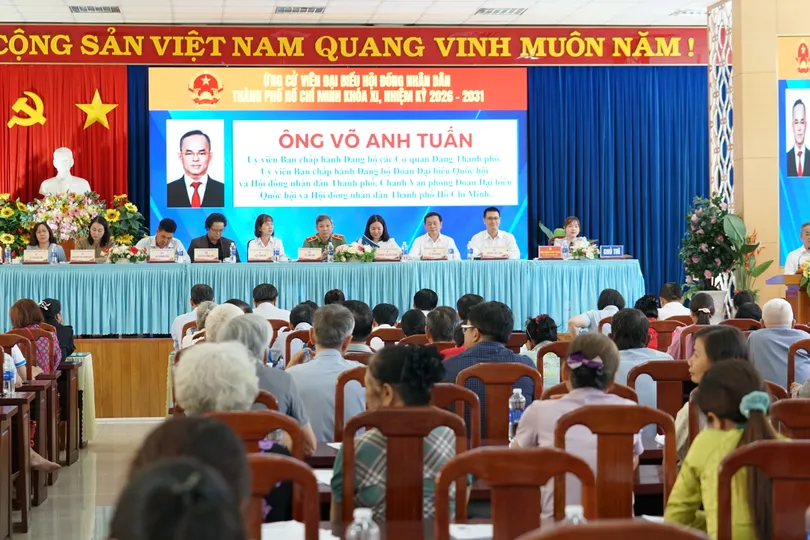 Cử tri phường Dĩ An gửi gắm nhiều vấn đề dân sinh đến người ứng cử