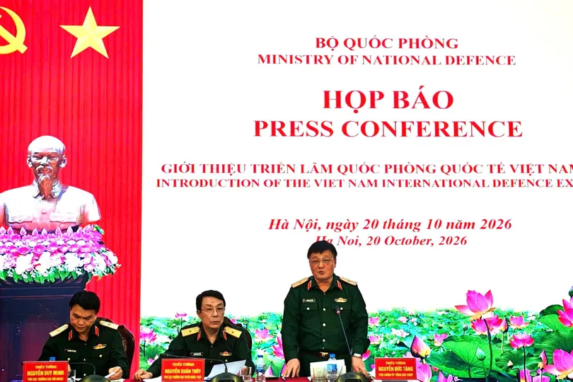 Triển lãm Quốc phòng quốc tế Việt Nam 2026 diễn ra trong 4 ngày tại Sân bay Gia Lâm 