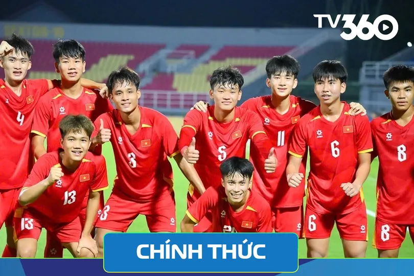 Lần đầu tiên khán giả Việt Nam theo dõi đầy đủ VCK U17 châu Á 2026 từ vòng bảng qua TV360 