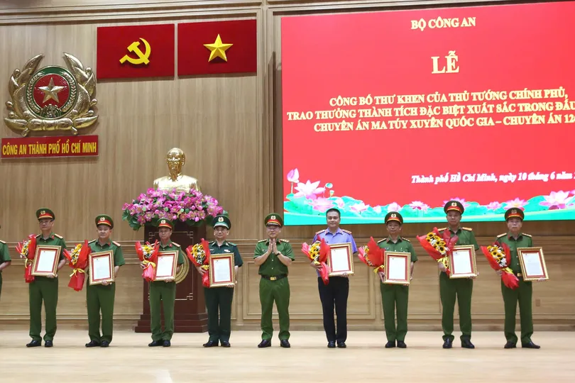 Thủ tướng gửi Thư khen các đơn vị phá chuyên án ma túy xuyên quốc gia