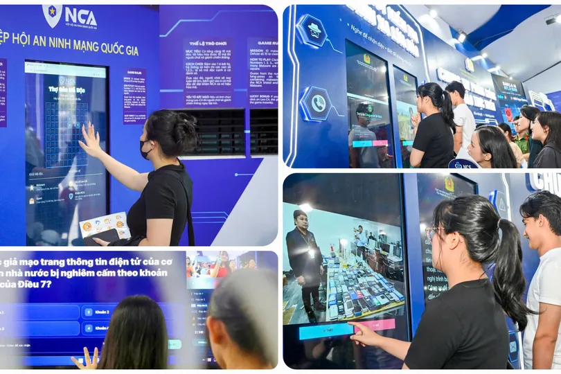 Nhiều trải nghiệm ý nghĩa tại triển lãm “Tổ quốc bình yên”