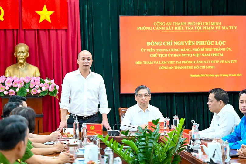 TPHCM biểu dương chiến công của Công an Thành phố trong trấn áp tội phạm ma túy