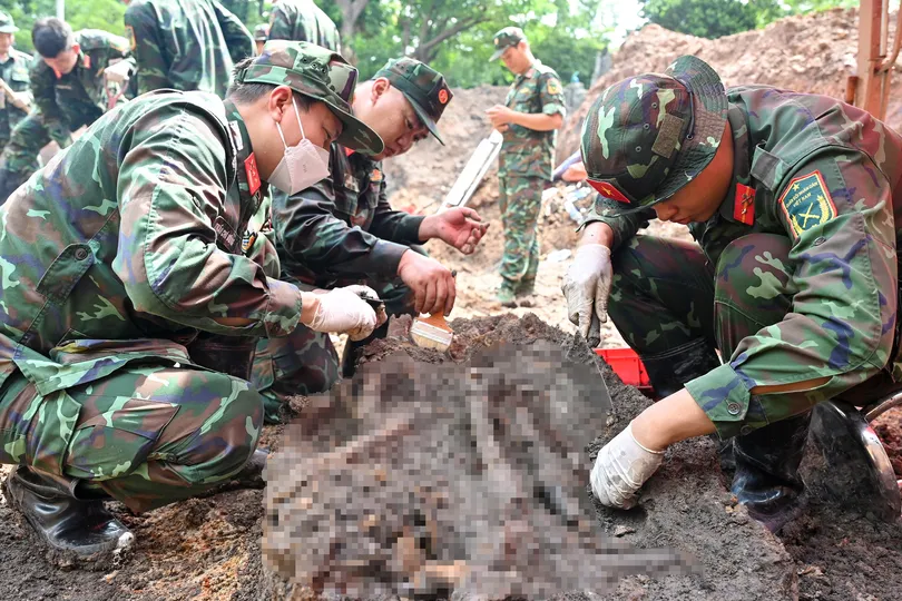 Nỗ lực từng giờ, từng phút đẩy nhanh tiến độ tìm kiếm, quy tập hài cốt liệt sĩ