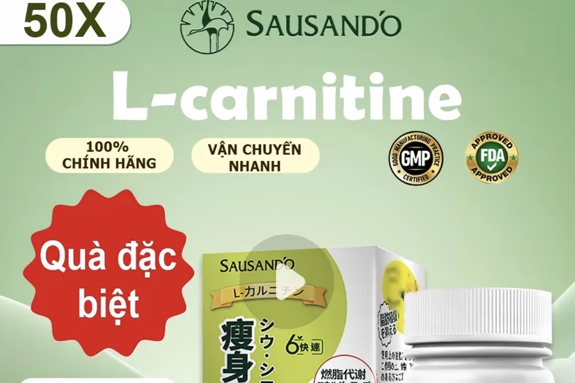 Sản phẩm Sausando Slimming capsule được rao bán trên Shopee. Ảnh chụp màn hình